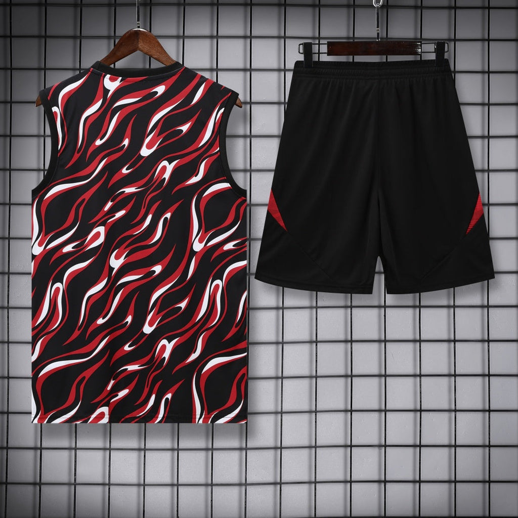 Manchester United Vest Set Training Tracksuits 25/26 Football Kit Soccer Jersey