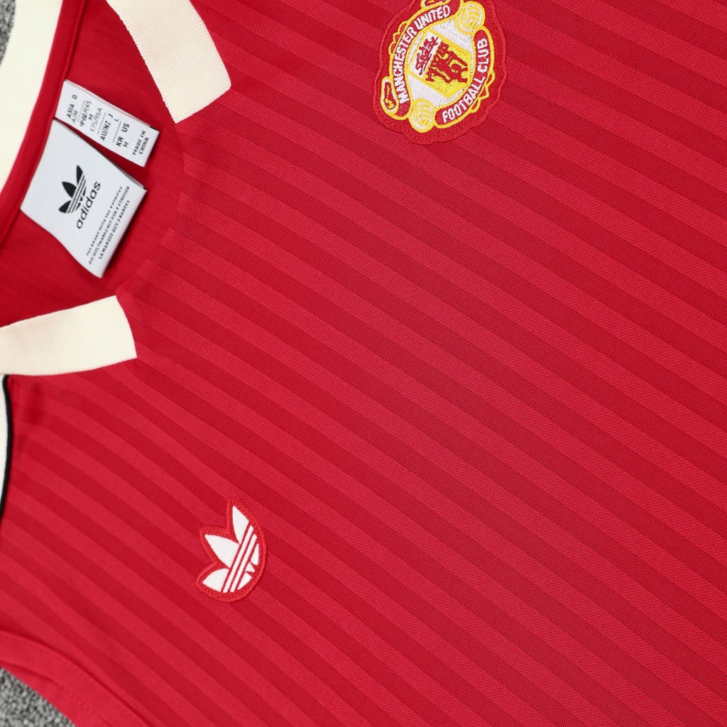 Manchester United Vest Set Training Tracksuits 25/26 Football Kit Soccer Jersey