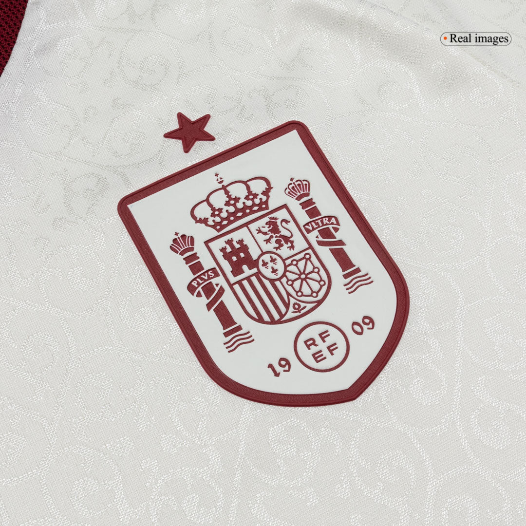 GAVI #9 Mens Spain World Cup Away Jersey 2026 - Player Version (Slim Fit)