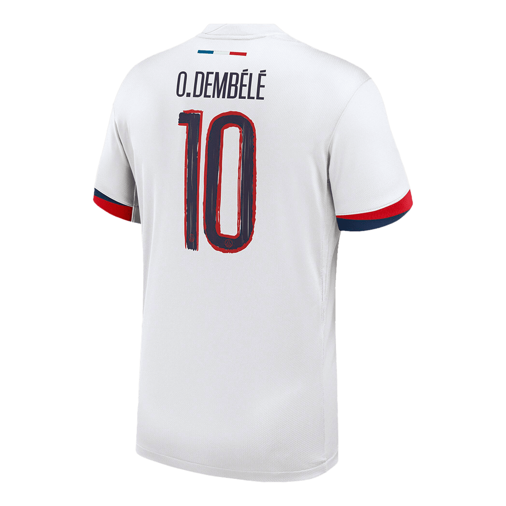 O.DEMBÉLÉ #10 Mens PSG Away Jersey 2025/26 - UCL