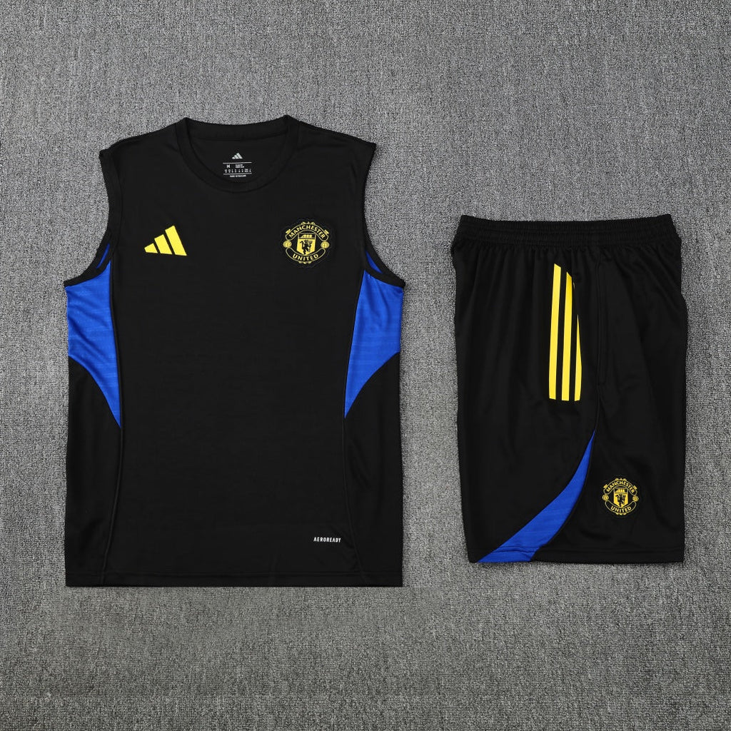Manchester United Vest Set Training Tracksuits 25/26 Football Kit Soccer Jersey