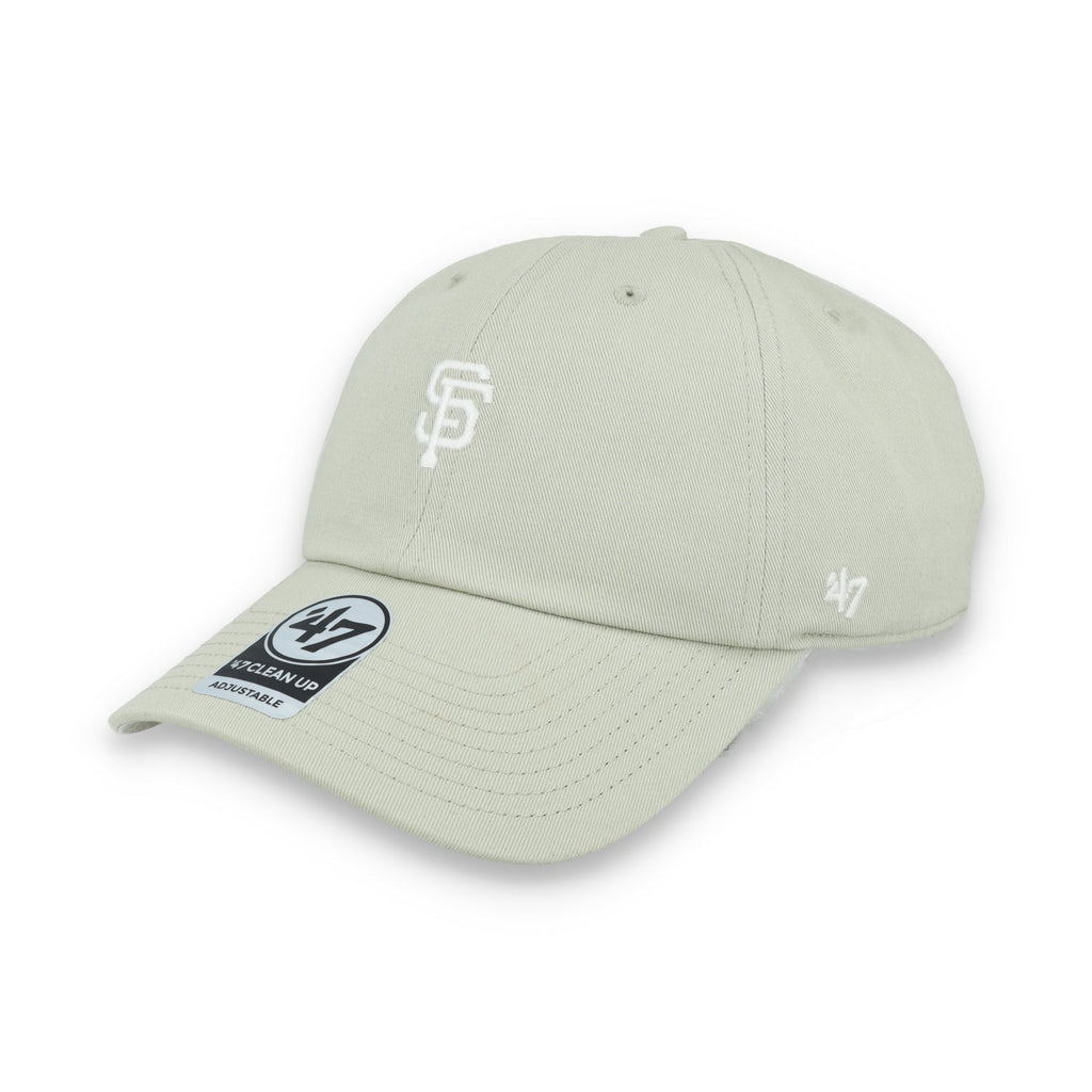 '47 Brand San Francisco Giants Foundation Clean Up Adjustable Hat- System Grey